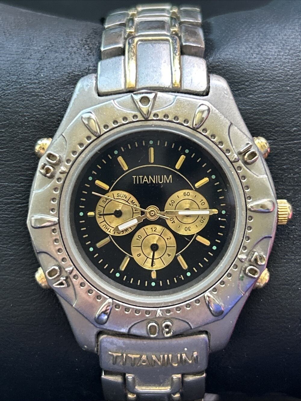 Titanium Two Tone Men’s Quartz Watch